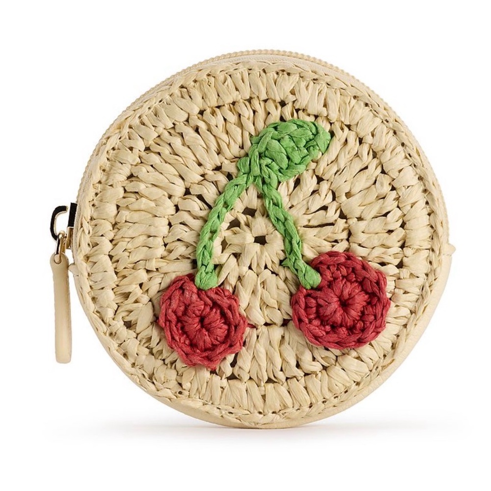 LC Lauren Conrad Crochet Coin Pouch